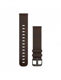 Ремінець Garmin Quick Release 20 мм Dark Brown Leather (Slate)