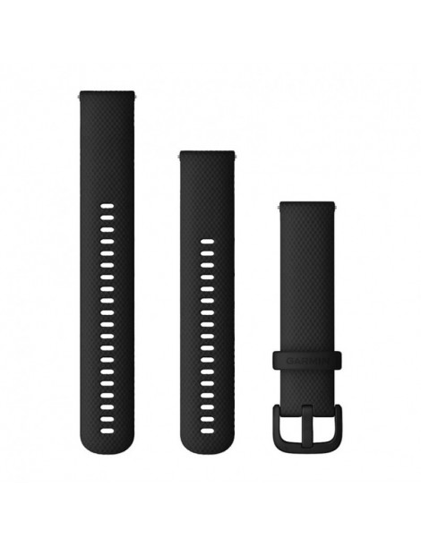 Ремінець Garmin Quick Release 20 мм Black Silicone (Venu Sq)