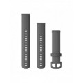 Ремінець Garmin Quick Release 20 мм Shadow Gray Silicone (Venu Sq)
