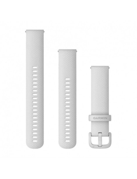 Ремінець Garmin Quick Release 20 мм White Silicone (Venu Sq)