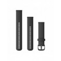 Ремінець Garmin Quick Release 20 мм Black Silicone (Slate)