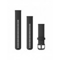 Ремінець Garmin Quick Release 22 мм Black Silicone (Gunmetal)