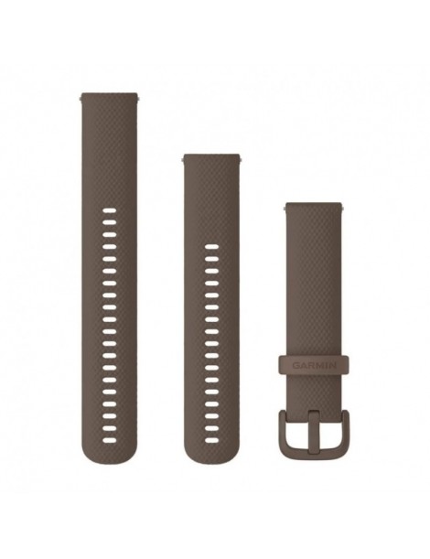 Ремінець Garmin Quick Release 20 мм Cocoa Silicone (vivomove Sport)