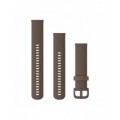 Ремінець Garmin Quick Release 20 мм Cocoa Silicone (vivomove Sport)