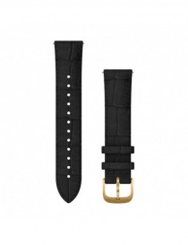 Ремінець Garmin Quick Release 20 мм Black Leather (Pure Gold)
