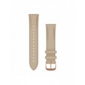 Ремінець Garmin Quick Release 20 мм Beige Leather (Rose Gold)