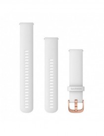 Ремінець Garmin Quick Release 20 мм White Silicone (Rose Gold)
