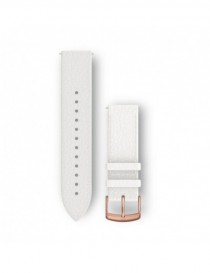 Ремінець Garmin Quick Release 20 мм Italian White Leather