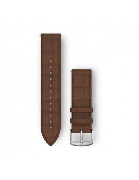 Ремінець Garmin Quick Release 20 мм Italian Brown Alligator Leather