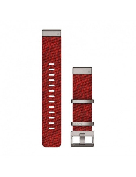 Нейлоновий ремінець Garmin MARQ Jacquard Red