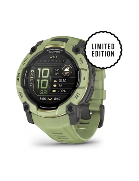 Garmin Instinct 3 AMOLED (50 мм) Fern green з ремінцем Fern green - смарт-годинник