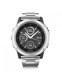 Garmin fenix 3 HR, Glass & Titanium, Silver