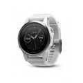 Garmin fenix 5S - Silver з білим ремінцем