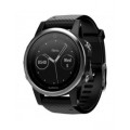 Garmin fenix 5S - Silver з чорним ремінцем