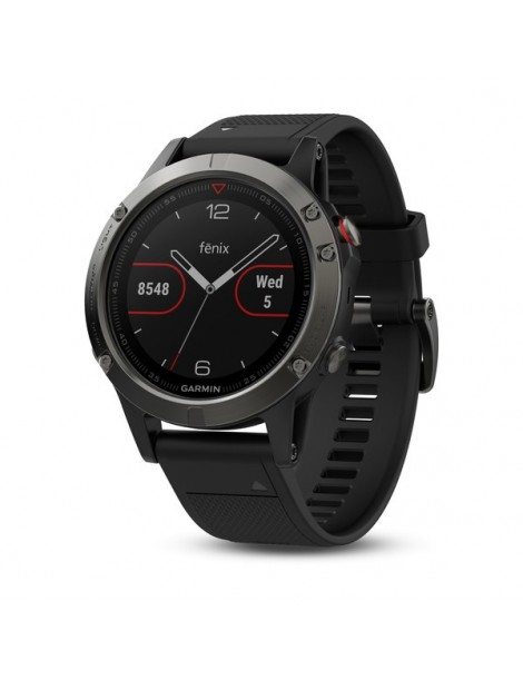 Garmin fenix 5 - Slate grey with black band