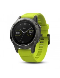 Garmin fenix 5 - Slate grey з жовтим ремінцем