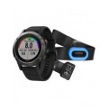 Garmin fenix 5 - Performer Bundle - Slate grey with black band