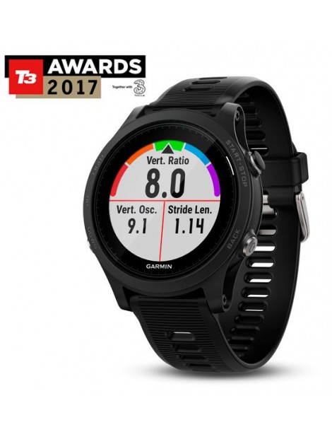 Garmin Forerunner 935, черные с черным ремешком