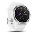 Garmin vivoactive 3 білий, з білим силіконовим ремінцем