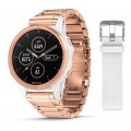 Garmin FENIX 5S PLUS з металевим Rose Gold-tone браслетом