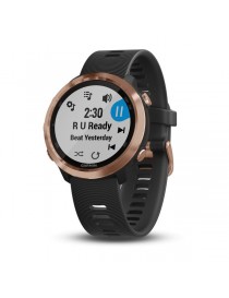 Garmin Forerunner 645 Music рожеве золото з чорним ремінцем