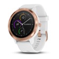 Garmin vivoactive 3 золотисті з білим ремінцем