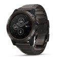 Garmin FENIX 5X PLUS SAPPHIRE титановий сірий DLC з титановим ремінцем