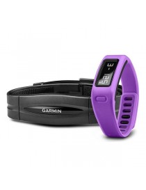 Браслет для фітнесу Garmin vivofit Purple HRM Bundle