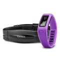 Браслет для фітнесу Garmin vivofit Purple HRM Bundle