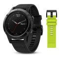 Garmin fenix 5 Sapphire - Black with black band