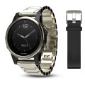 Garmin fenix 5S Sapphire - Champagne with metal band