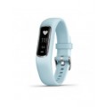 Garmin vivosmart 4, Azure Blue with Silver Hardware