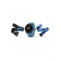 Garmin Forerunner 945 HRM Tri Bundle, черные с голубым ремешком