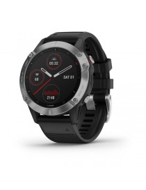 Garmin fenix 6 - Silver with Black Band