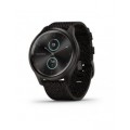 Garmin vivomove Style, Gunmetal-Dark Gray, Fabric