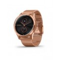 Garmin vivomove Luxe, Rose Gold-Black, Milanese