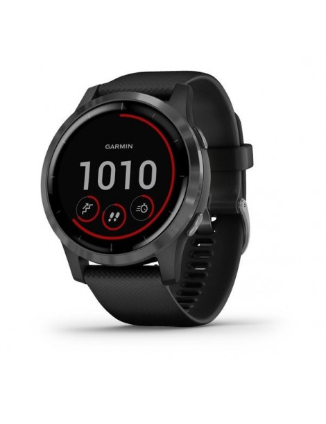 Garmin vivoactive 4 черные с серым безелем