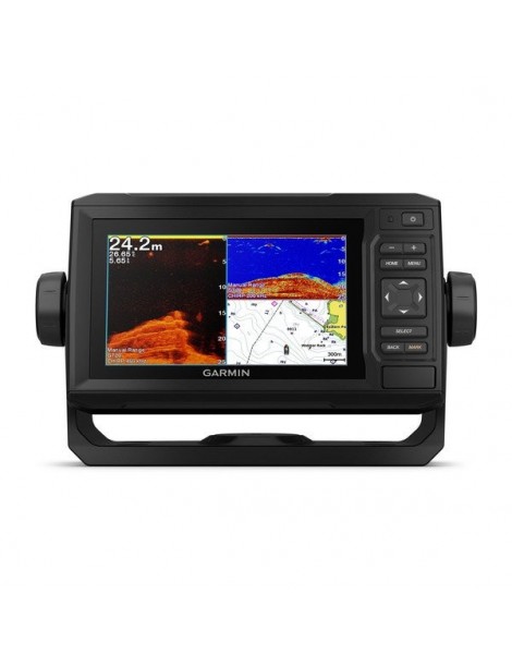 Garmin ECHOMAP Plus 62cv - 6" ехолот-картплоттер з CHIRP, ClearVu та WiFi