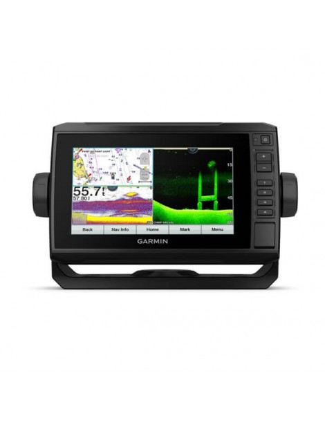 Garmin ECHOMAP UHD 72cv, w/GT24 - 7" ехолот-картплоттер з датчиком GT24 xdcr (CHIRP, ClearVu) та WiFi