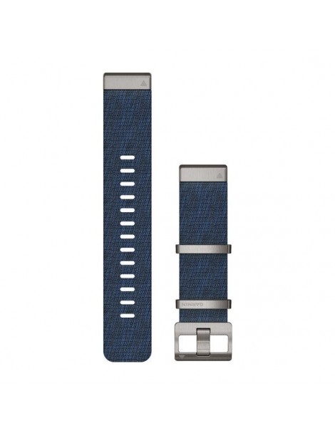 Ремінець для годинника Garmin MARQ® 22mm Jacquard-weave Nylon Strap – Indigo