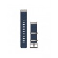 Ремінець для годинника Garmin MARQ® 22mm Jacquard-weave Nylon Strap – Indigo