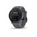 Garmin fenix 6S Pro Solar Amethyst Steel with Shale Gray Band