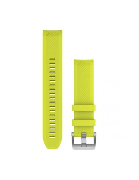 MARQ, QuickFit 22m, Amp Yellow, Silicone Strap