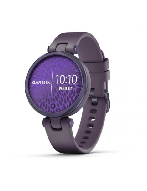 Garmin Lily - Midnight Orchid Bezel with Deep Orchid Case and Silicone Band