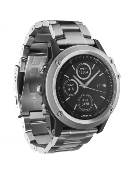 Портативний навігатор Garmin fenix 3 Sapphire – Titanium with titanium band