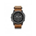 Garmin fenix 3 Sapphire - Gray with leather and nylon straps