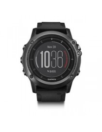 Garmin fenix 3 Sapphire HR – Gray with black silicone band