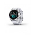 Garmin fenix 7S Silver with Whitestone Band