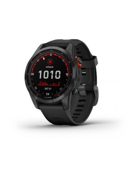 Garmin fenix 7S Solar Slate Gray with Black Band