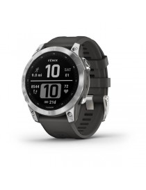 Garmin fenix 7 Silver with Graphite Band